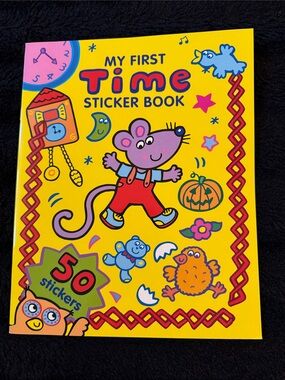 New Vintage My First Time Sticker Book